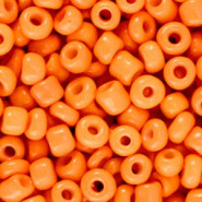 Seed beads 6/0 (4mm) Festive orange